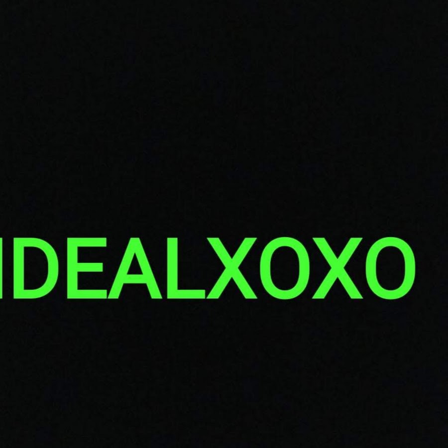 Idealxoxo YouTube kanalı avatarı