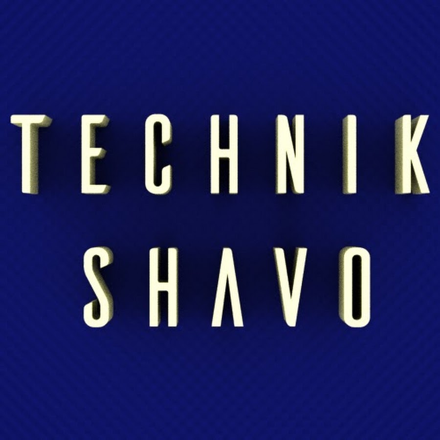 TechnikShavo ইউটিউব চ্যানেল অ্যাভাটার