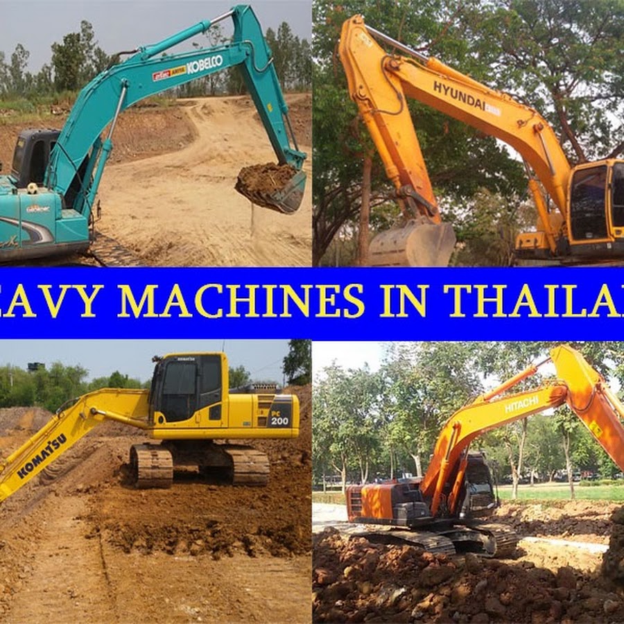 HEAVY MACHINES IN THAILAND YouTube channel avatar
