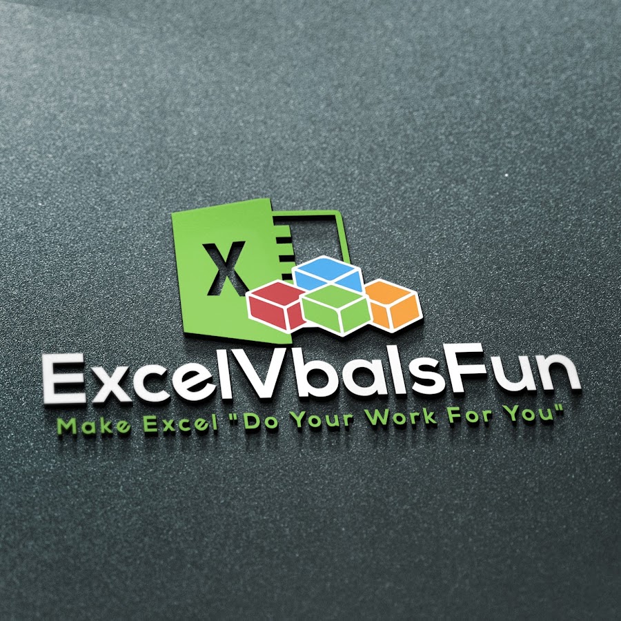 ExcelVbaIsFun यूट्यूब चैनल अवतार