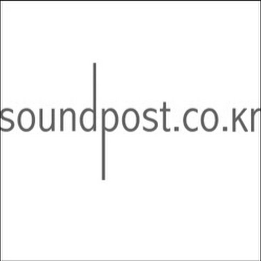 soundpost.co.kr YouTube channel avatar