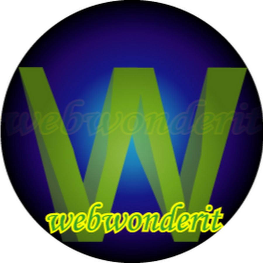 web wonder it YouTube channel avatar