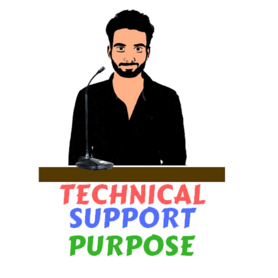 Technical support Purpose यूट्यूब चैनल अवतार
