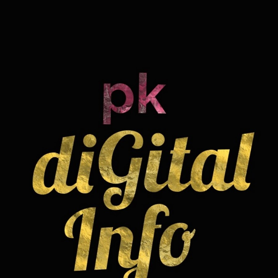 pk diGital Info Avatar channel YouTube 
