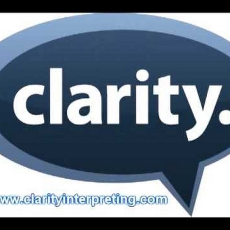 Clarity Interpreting YouTube channel avatar