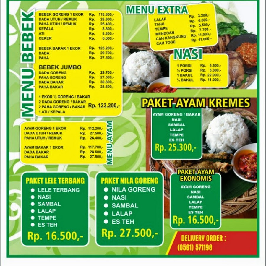 Rm Bebek Goreng H Slamet Youtube