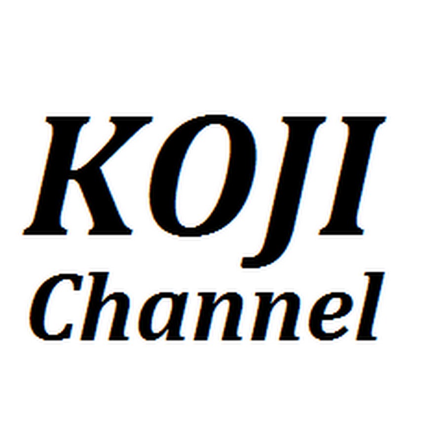 KOJI YouTube channel avatar