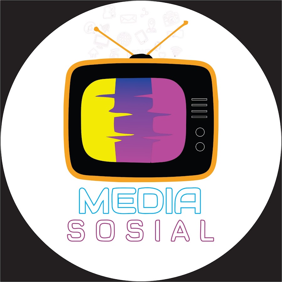 Media Sosial Avatar de canal de YouTube