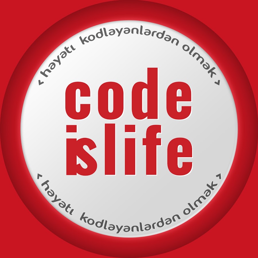 code is life YouTube channel avatar