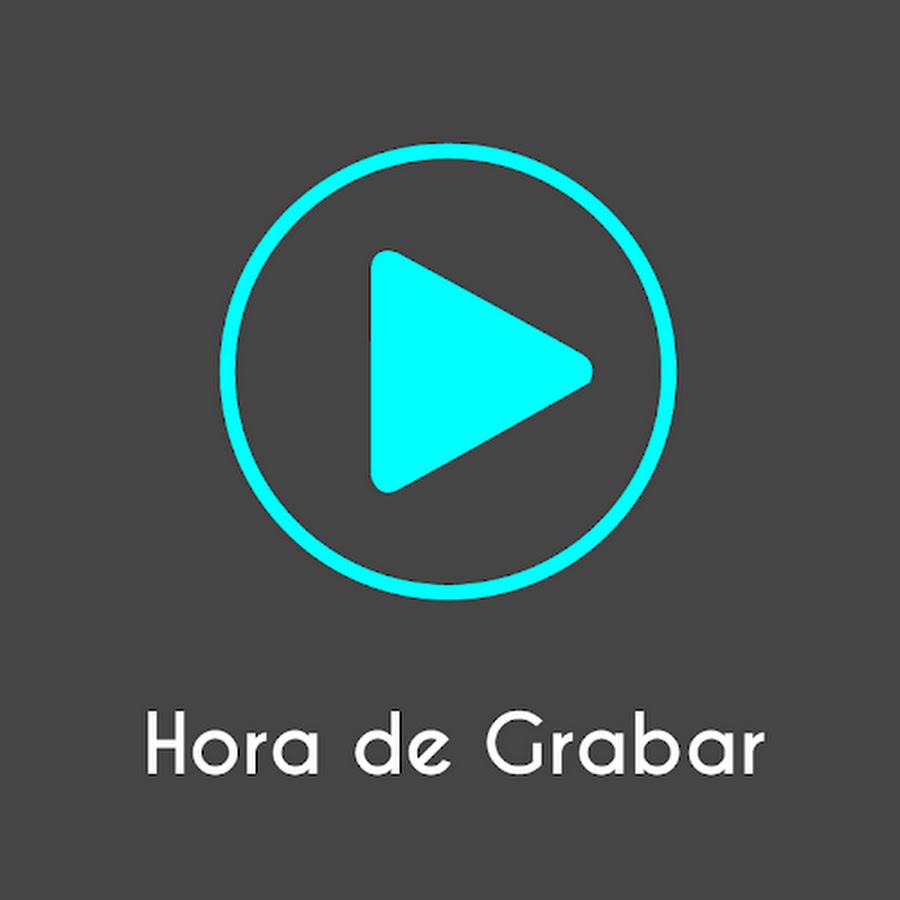 HORA DE GRABAR Аватар канала YouTube