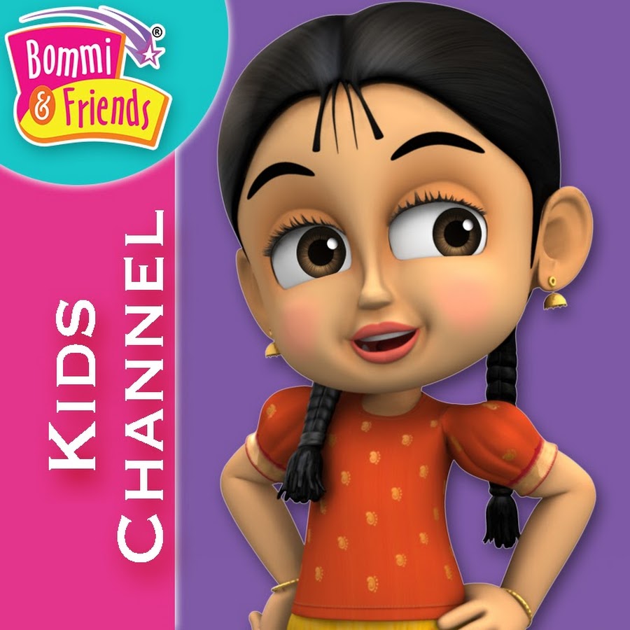 Bommi & Friends Tamil Kids TV Avatar canale YouTube 