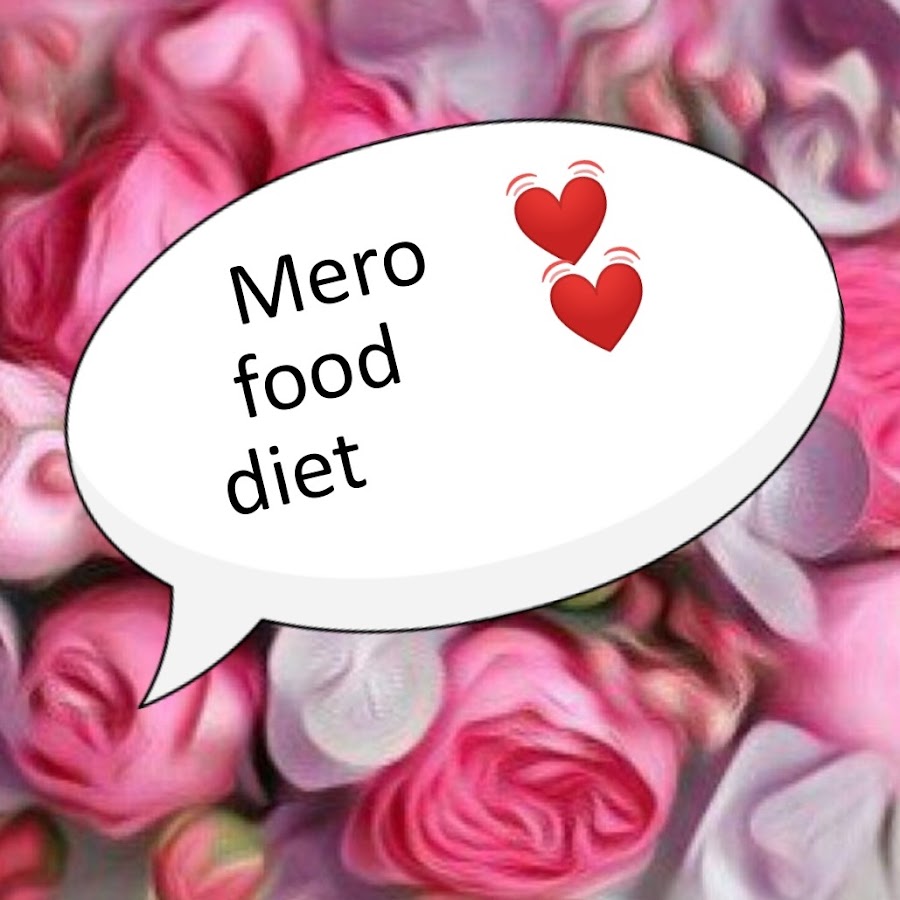 mero food & diet ইউটিউব চ্যানেল অ্যাভাটার
