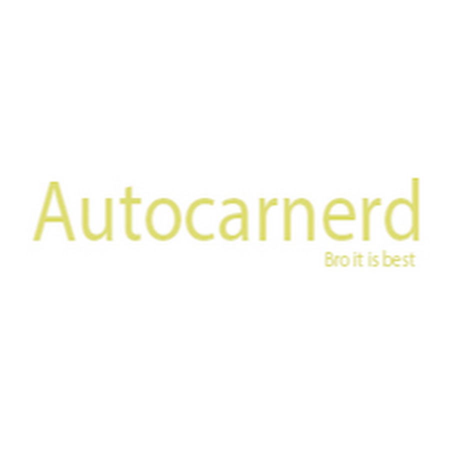 Autocarnerd رمز قناة اليوتيوب