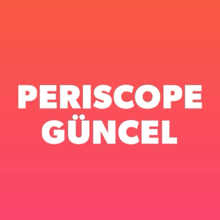 Periscope GÃ¼ncel Awatar kanału YouTube