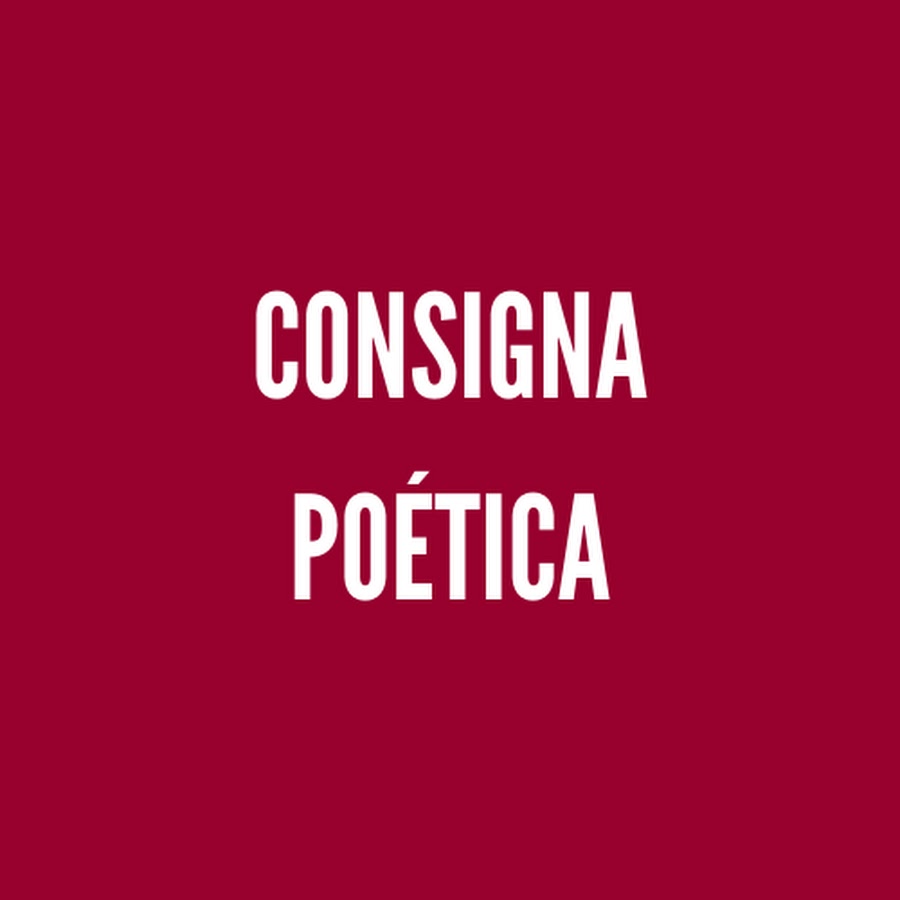 Consigna PoÃ©tica YouTube channel avatar