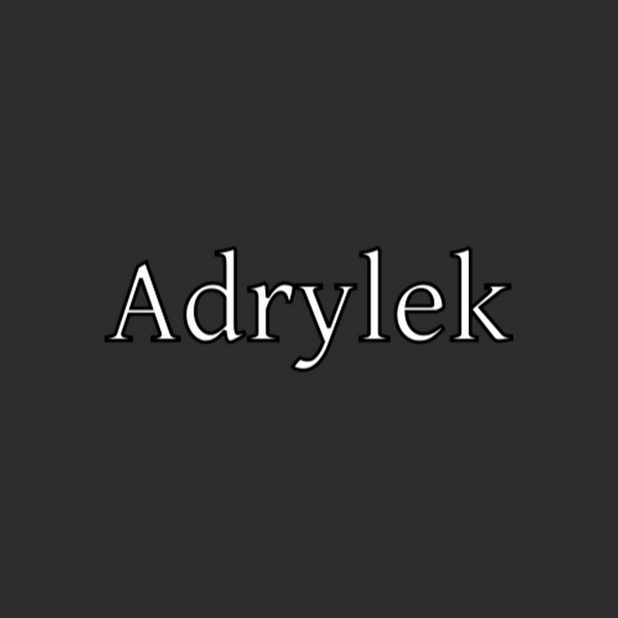 Adrylek यूट्यूब चैनल अवतार
