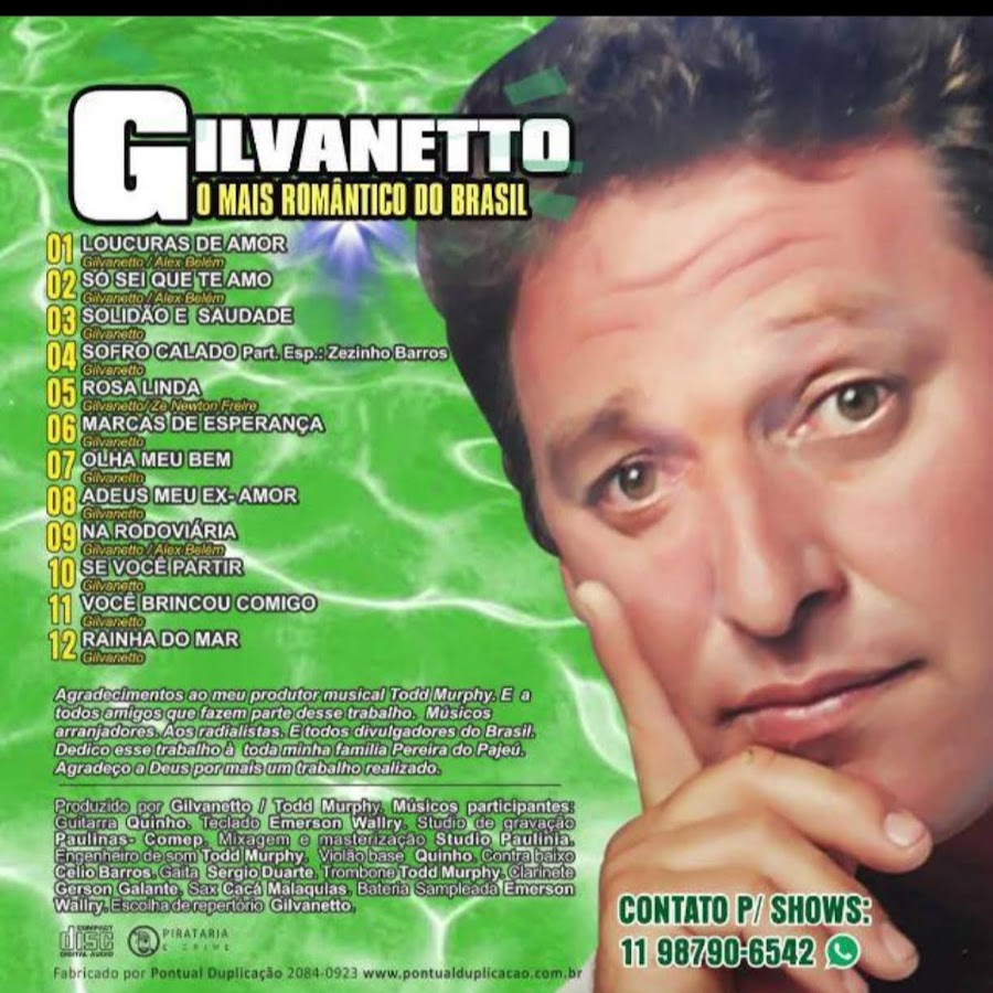 Canal Gilvanetto YouTube channel avatar