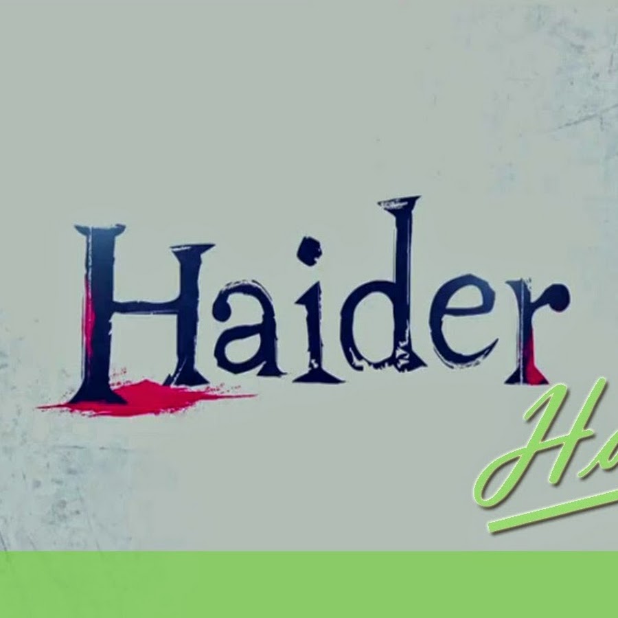 Haider channel YouTube channel avatar