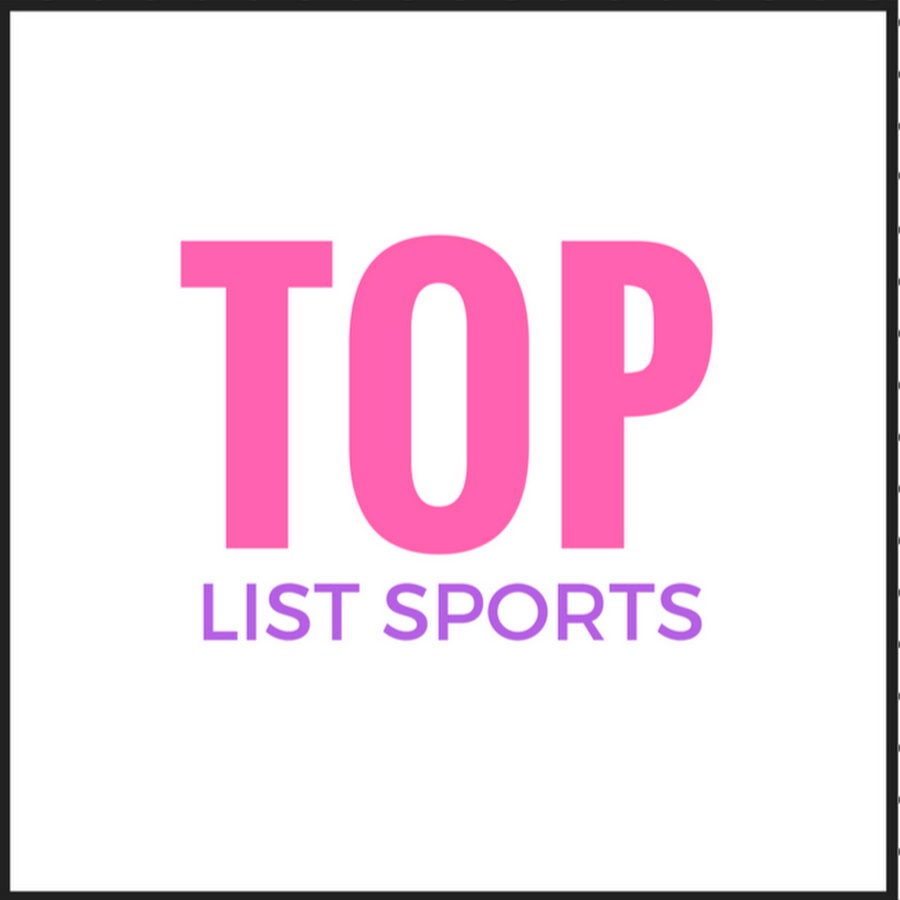 Top List Sports Аватар канала YouTube