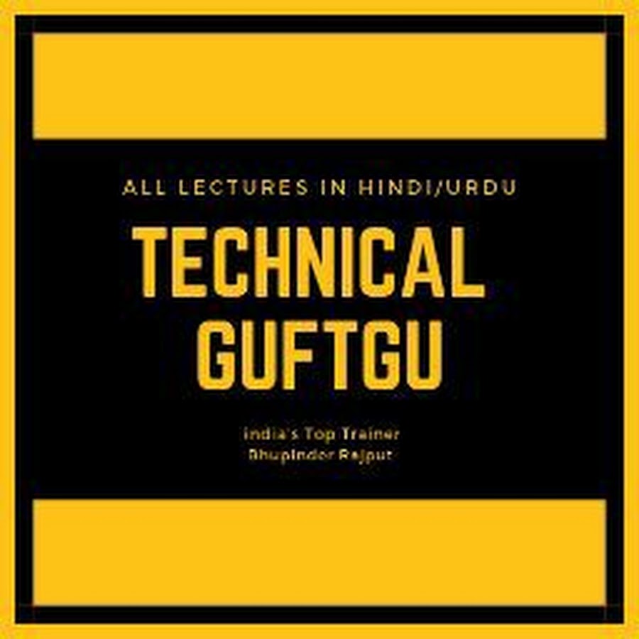 Technical Guftgu यूट्यूब चैनल अवतार