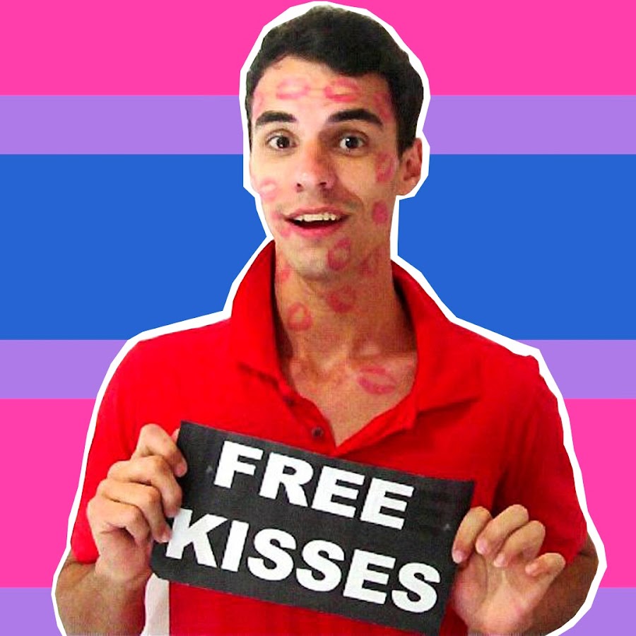free kisses YouTube channel avatar