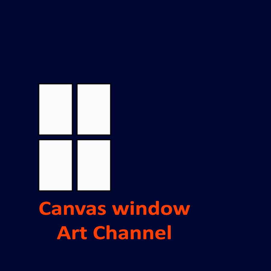 Canvas window Art Channel Аватар канала YouTube