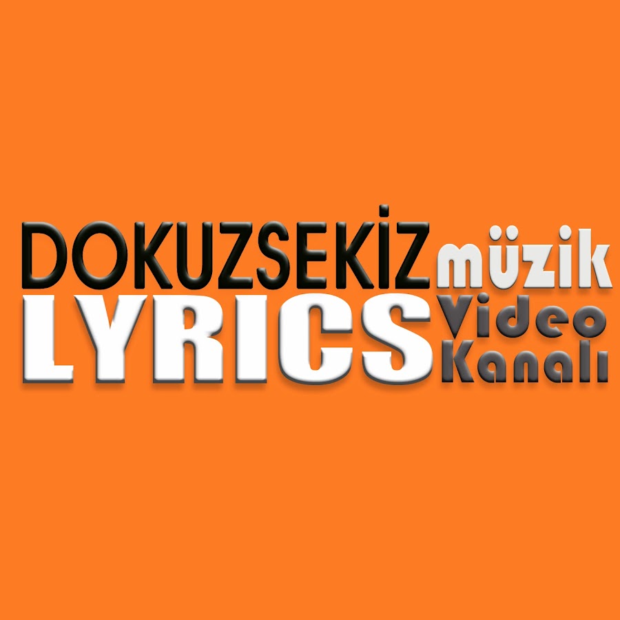 DokuzSekiz Lyrics YouTube kanalı avatarı