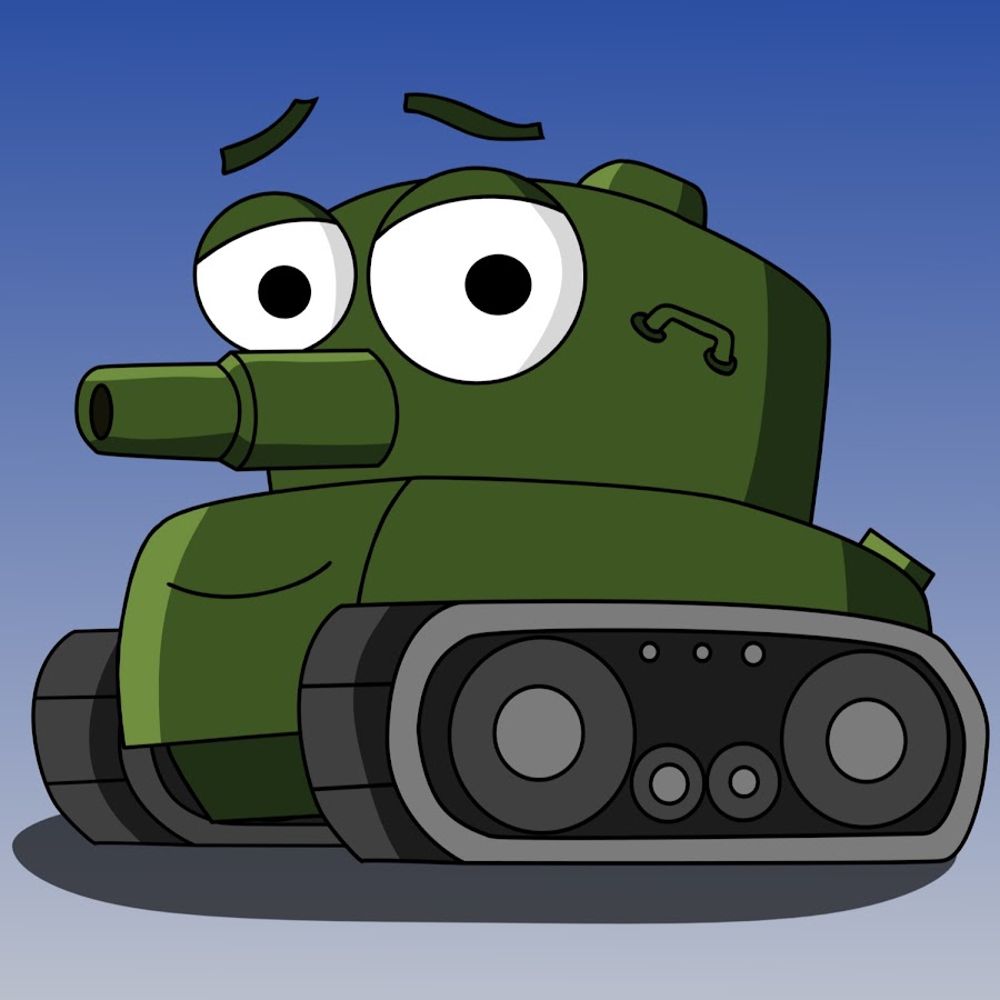 Танк из мультика