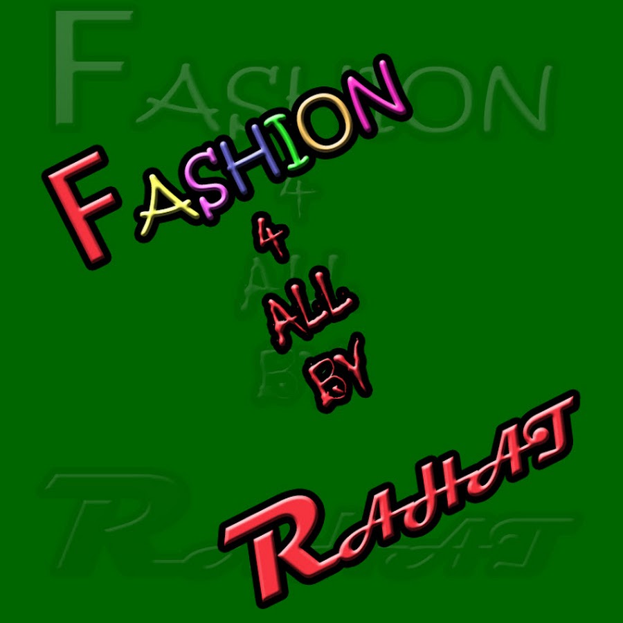 Fashion 4 All by Rahat YouTube channel avatar