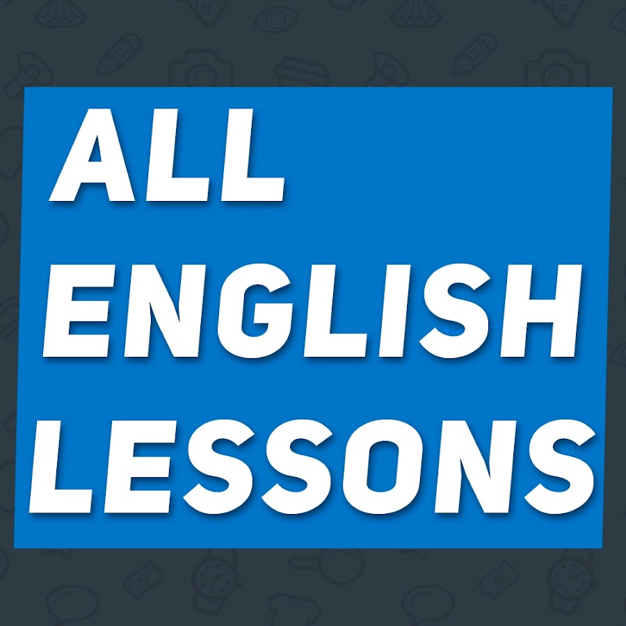 All English Lessons â€” build your vocabulary Avatar de canal de YouTube