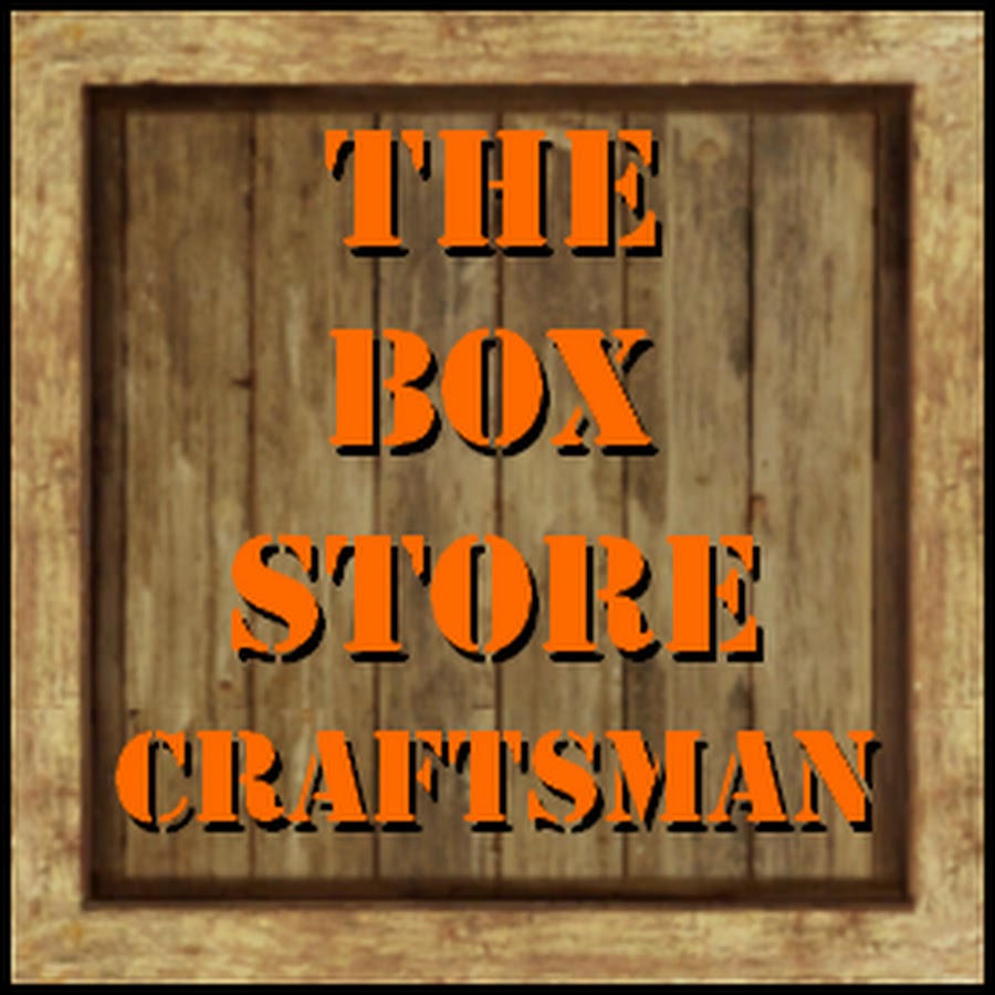 theboxstorecraftsman YouTube channel avatar