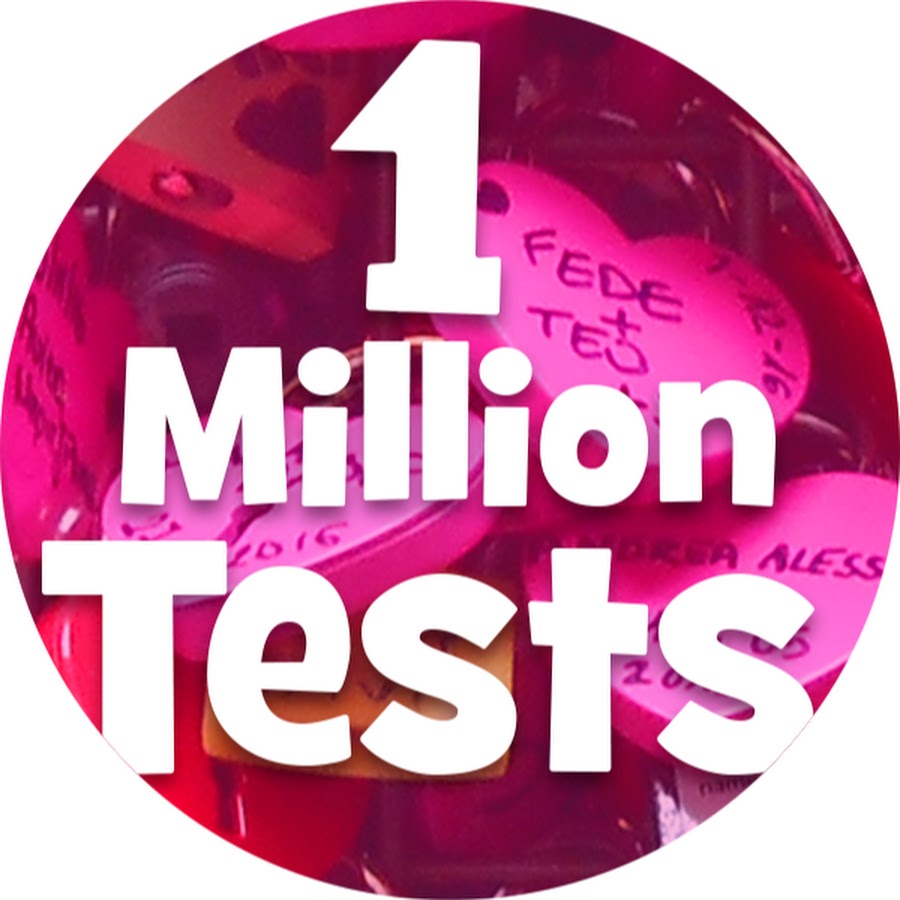 1 Million Tests رمز قناة اليوتيوب