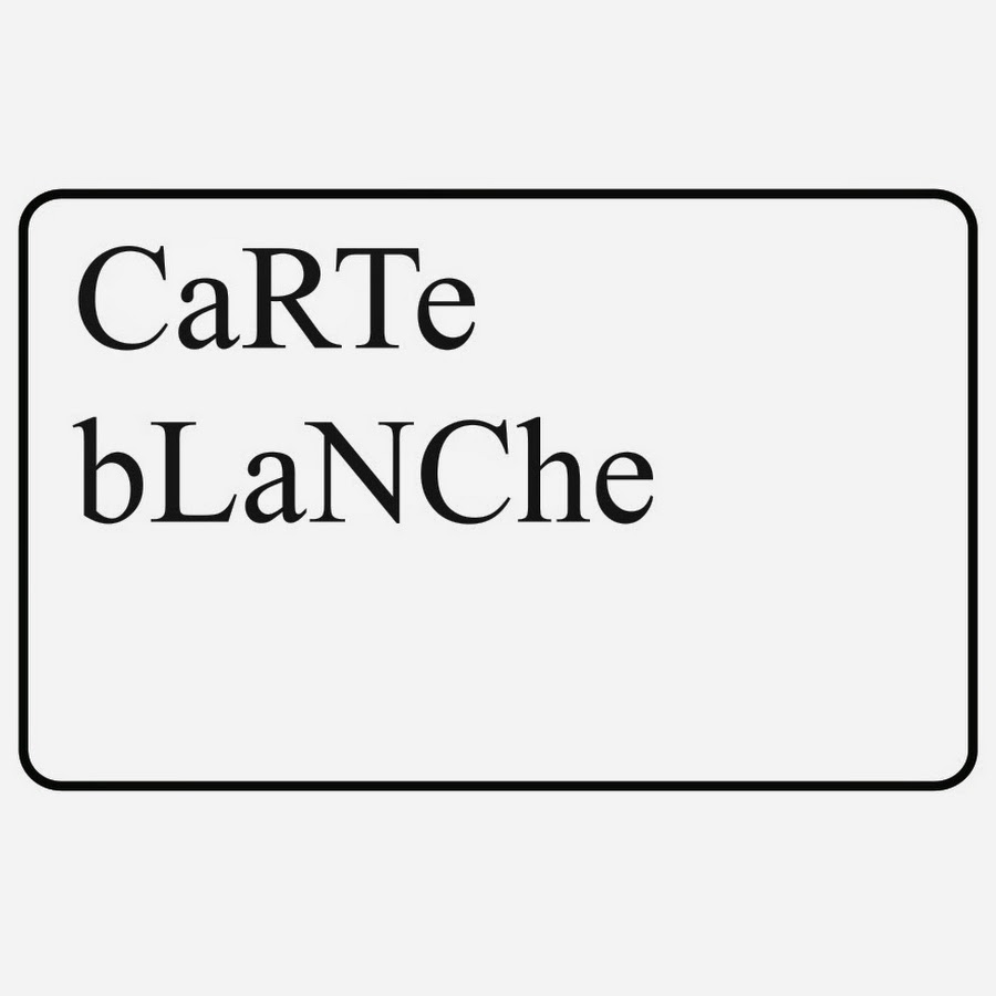 CaRTe bLaNChe YouTube channel avatar