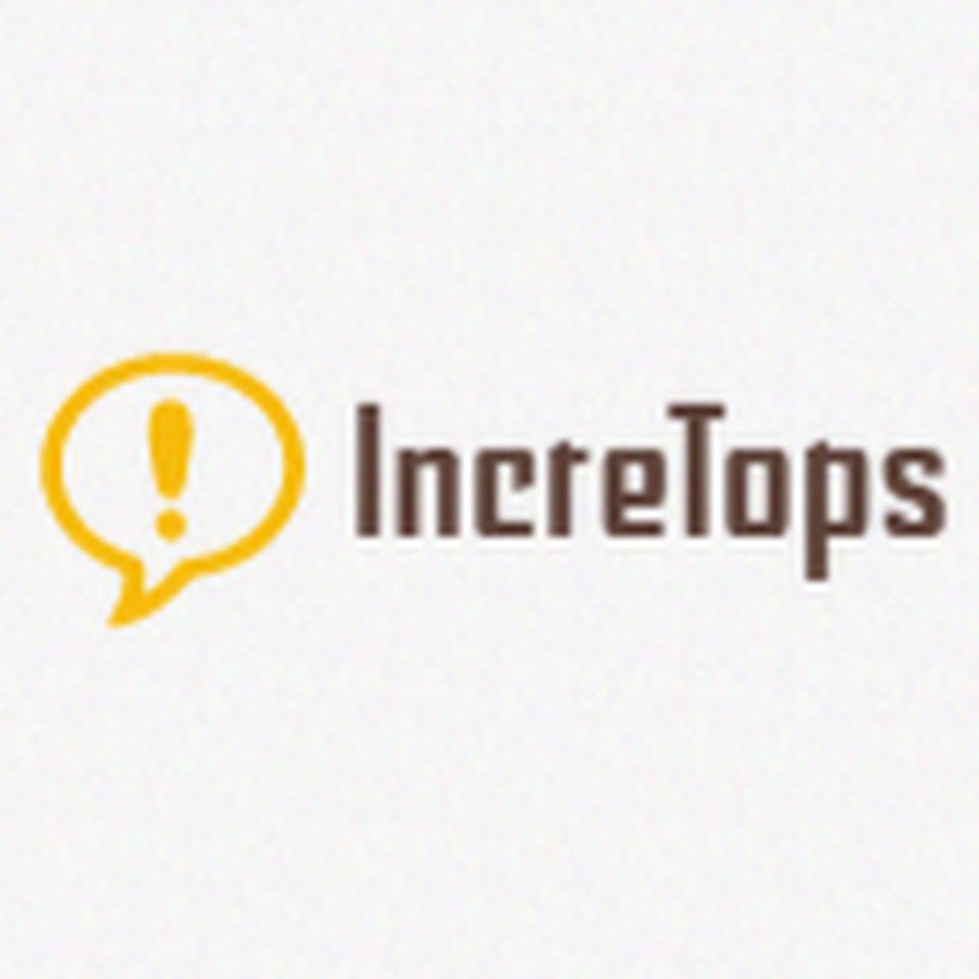 IncreTops رمز قناة اليوتيوب