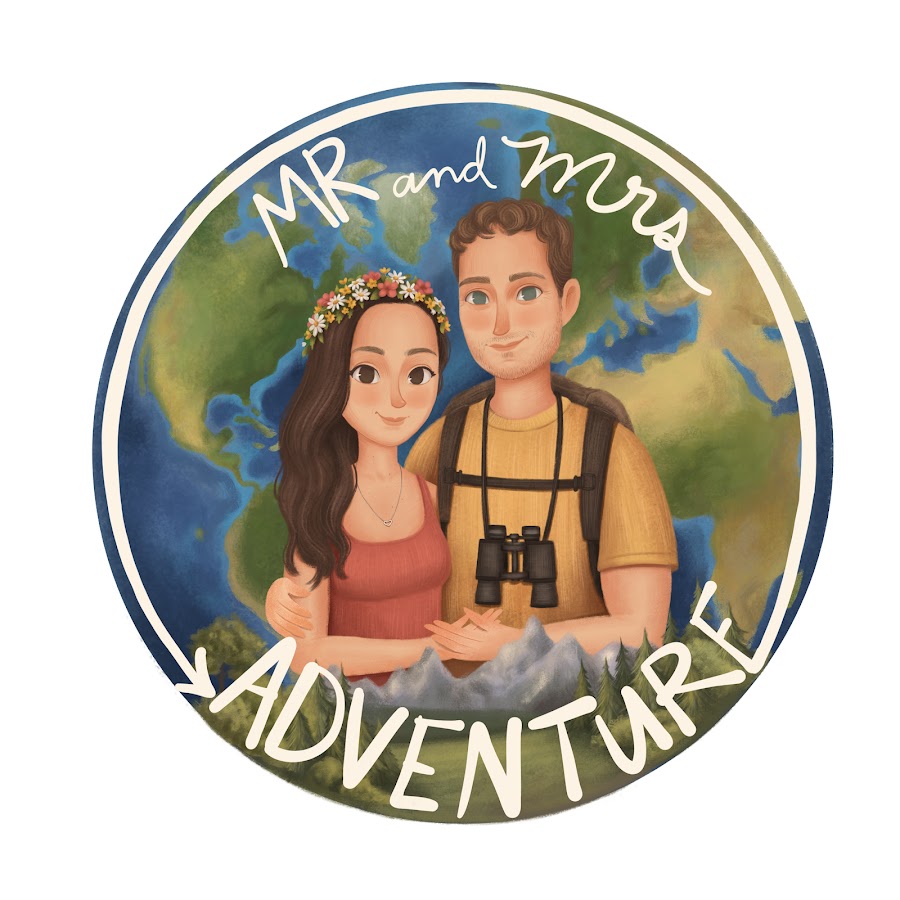 Mr and Mrs Adventure YouTube channel avatar