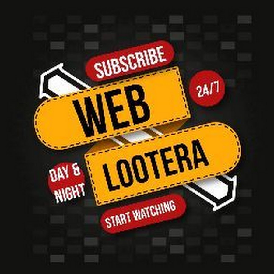 web lootera YouTube channel avatar
