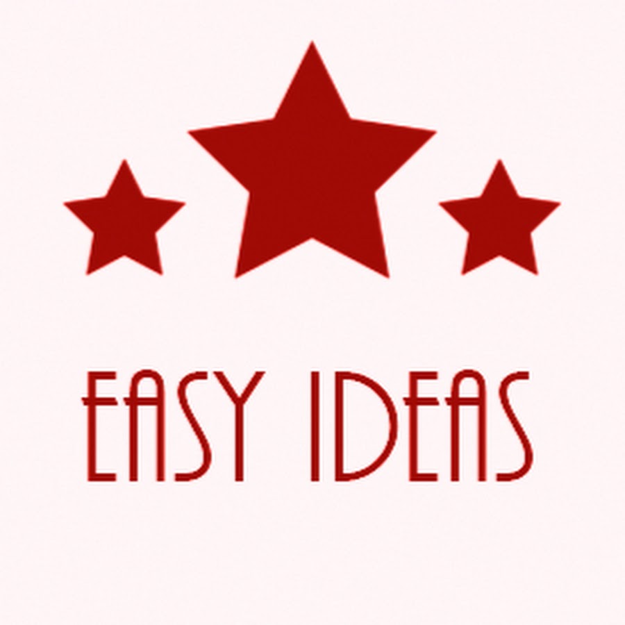 Easy ideas YouTube channel avatar