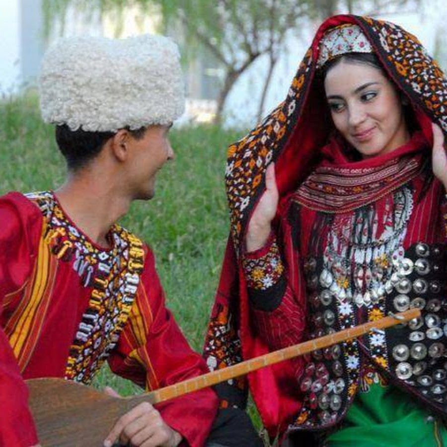 Туркменская национальная одежда для женщин - 87 фото