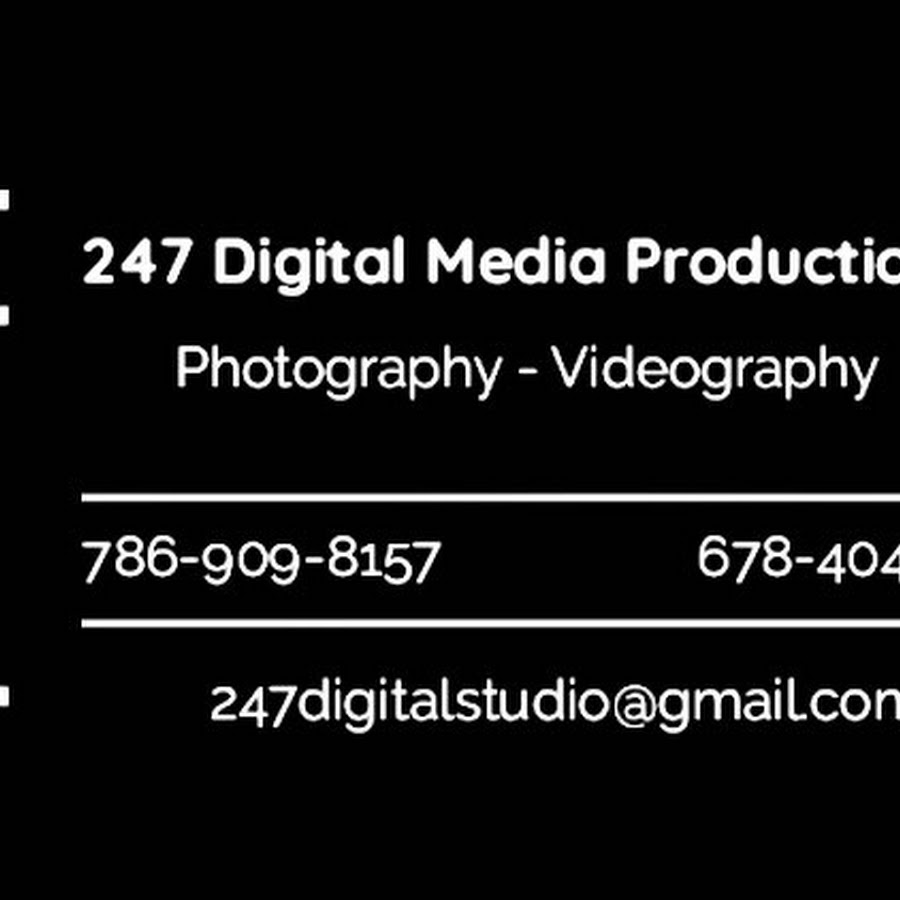 247 Digital Media Productions Houston Texas YouTube 频道头像