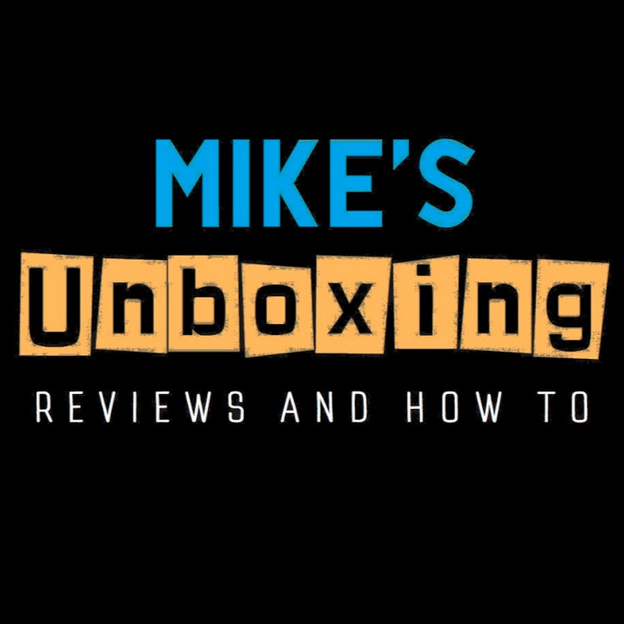 Mike's unboxing, reviews and how to YouTube-Kanal-Avatar