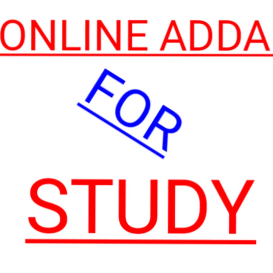 ONLINE ADDA FOR STUDY Avatar de chaîne YouTube