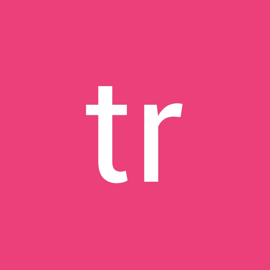 tr label YouTube channel avatar