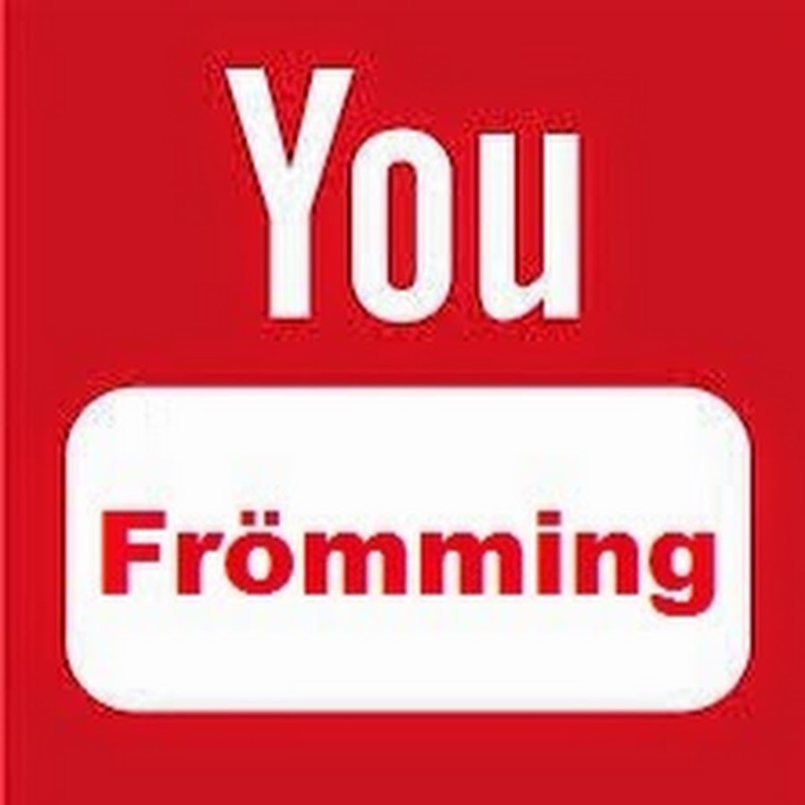 You FrÃ¶mming YouTube channel avatar