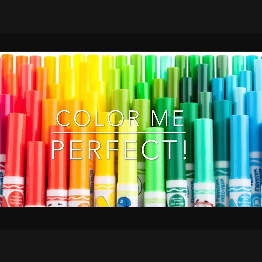 Color Me perfect YouTube channel avatar