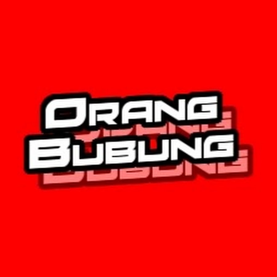 Orang Bubung YouTube channel avatar