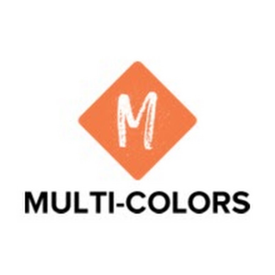 multi-colors Avatar de canal de YouTube