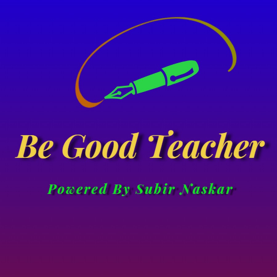 Be Good Teacher Avatar canale YouTube 