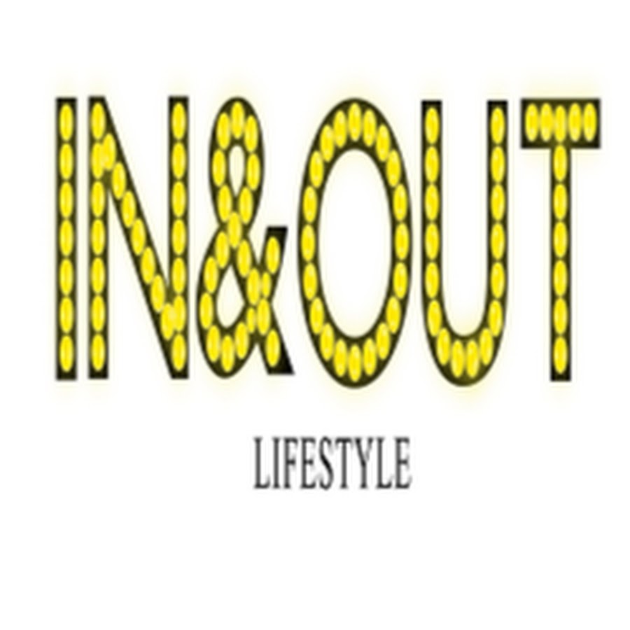 inandout lifestyle رمز قناة اليوتيوب