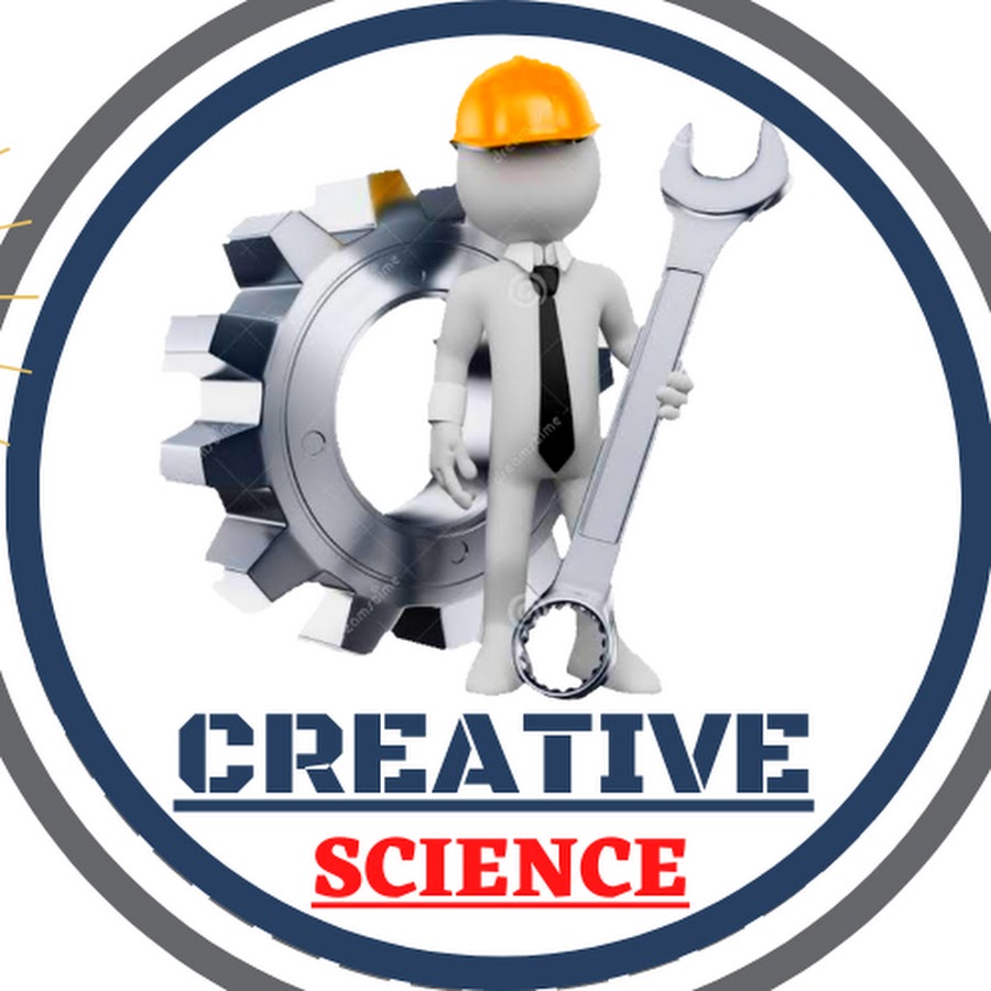 Creative science YouTube channel avatar