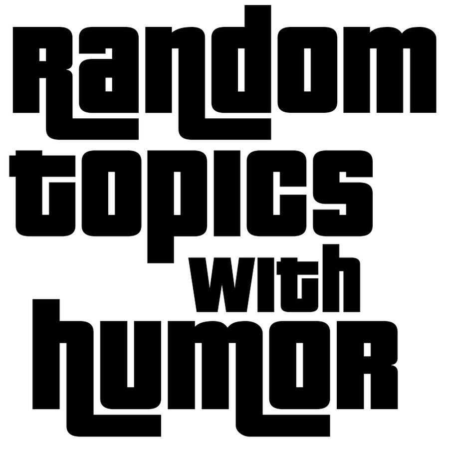 RandomTopicsWithHumor رمز قناة اليوتيوب